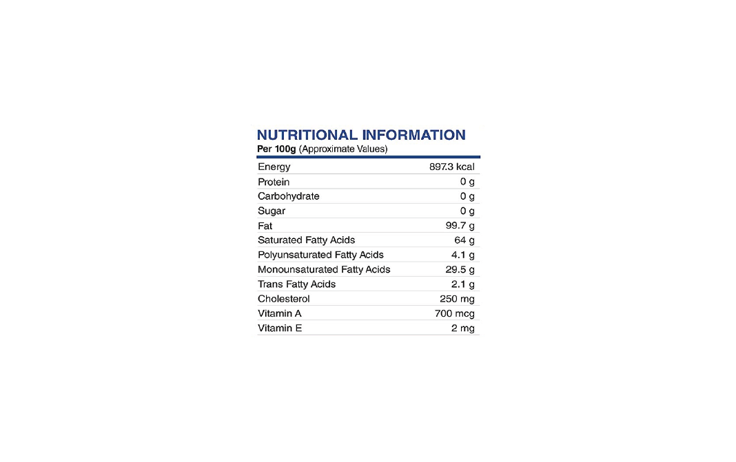 Sri Sri Tattva Cow's Pure Ghee    Pack  500 millilitre